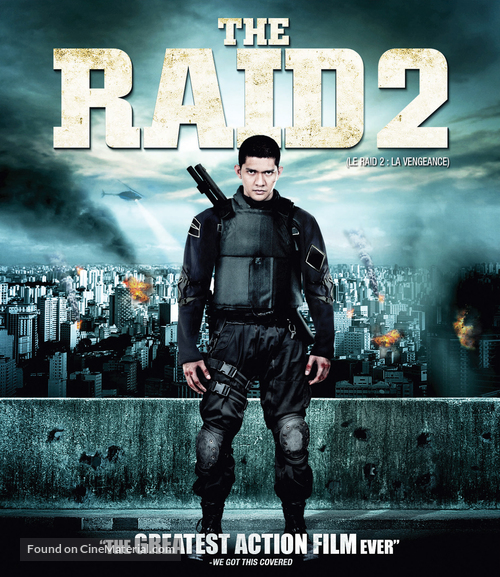 The Raid 2: Berandal - Canadian Blu-Ray movie cover