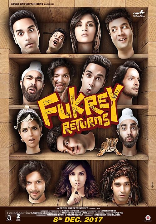 Fukrey Returns - Indian Movie Poster