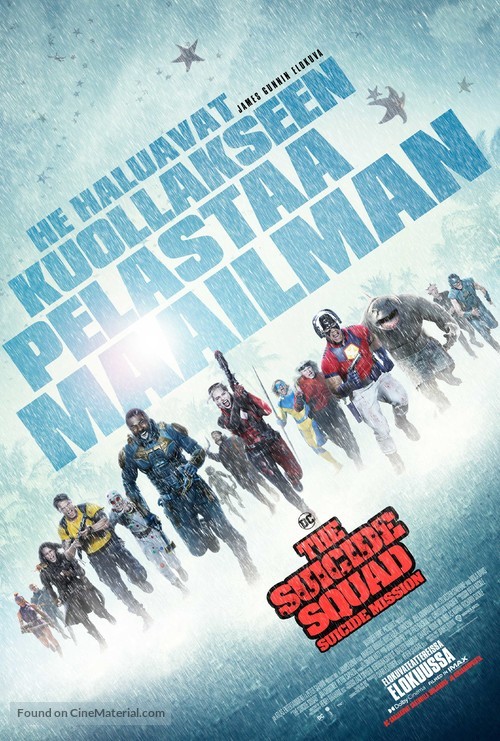 The Suicide Squad - Finnish Movie Poster