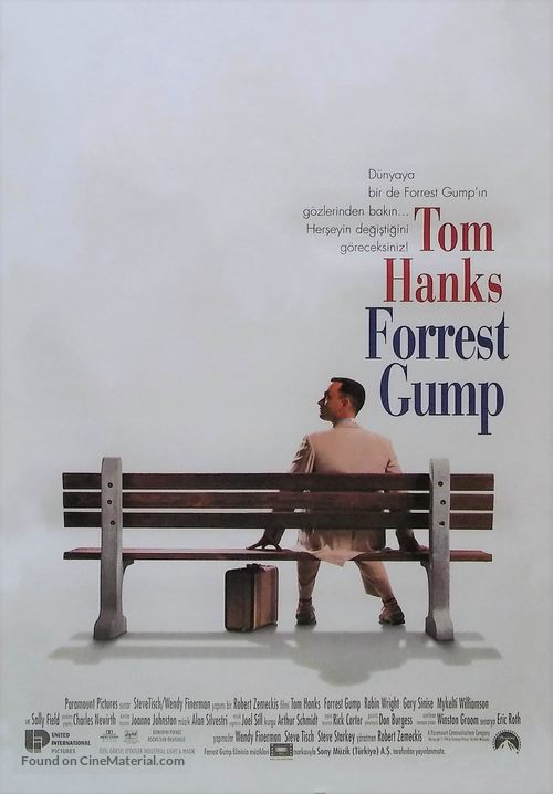 Forrest Gump - Turkish Movie Poster