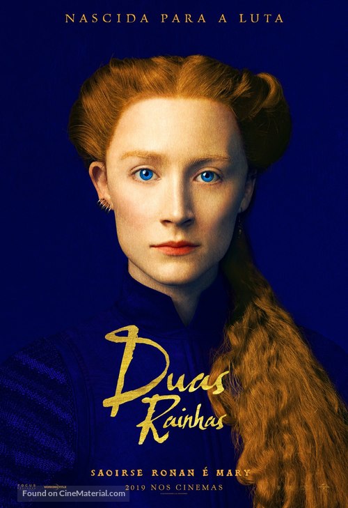 Mary Queen of Scots - Brazilian Movie Poster