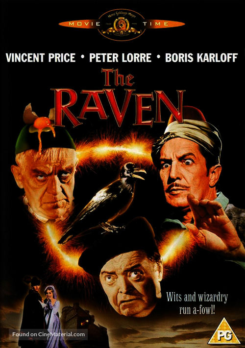 The Raven - British DVD movie cover