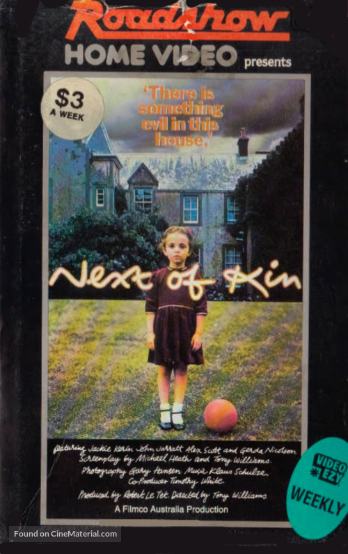 Next of Kin - Australian VHS movie cover