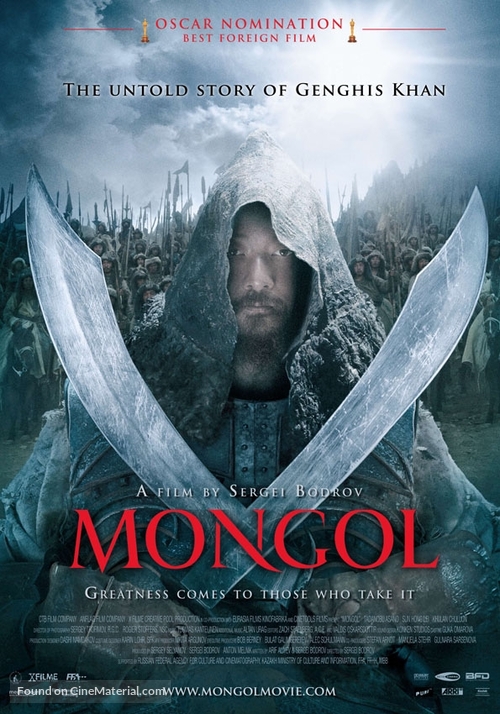 Mongol - Dutch Movie Poster