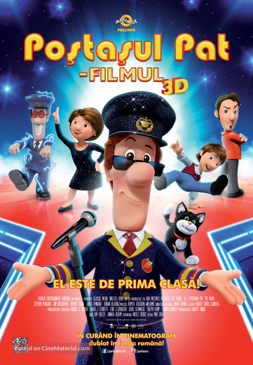 Postman Pat: The Movie - Romanian Movie Poster