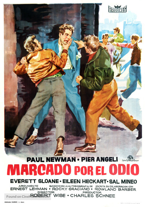 Somebody Up There Likes Me - Spanish Movie Poster