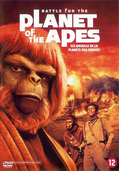 Battle for the Planet of the Apes - Dutch DVD movie cover