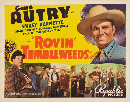 Rovin&#039; Tumbleweeds - Movie Poster