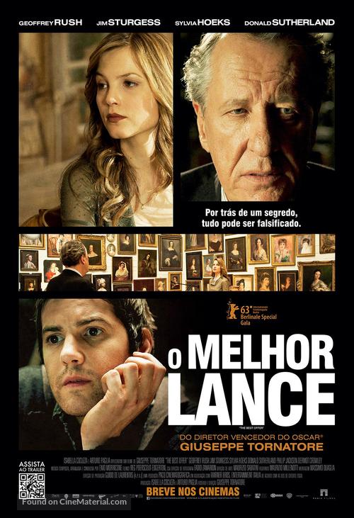La migliore offerta - Brazilian Movie Poster