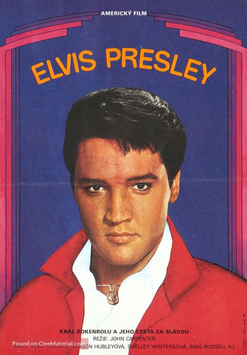 Elvis - Czech Movie Poster