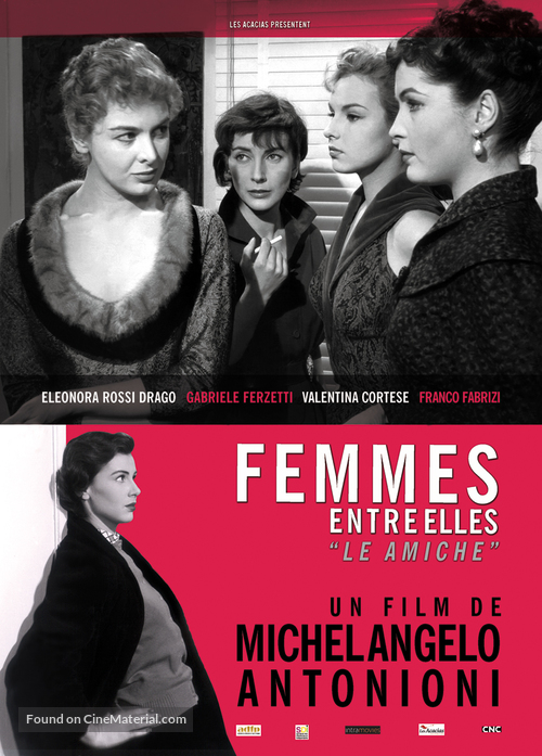 Le amiche - French Movie Poster