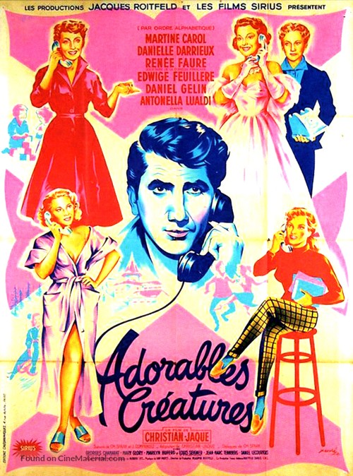 Adorables cr&eacute;atures - French Movie Poster