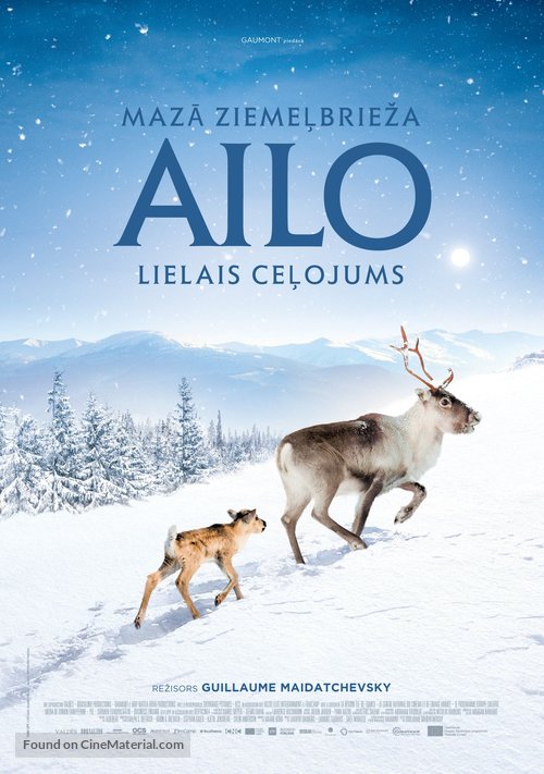 Ailo: Une odyss&eacute;e en Laponie - Latvian Movie Poster