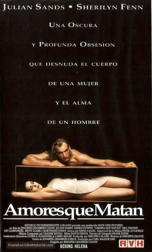 Boxing Helena - Argentinian Movie Cover
