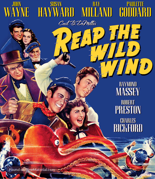 Reap the Wild Wind - Blu-Ray movie cover