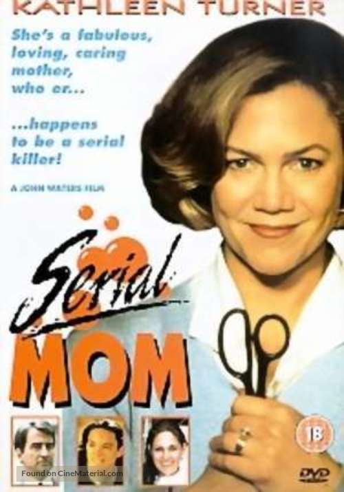 Serial Mom - British DVD movie cover
