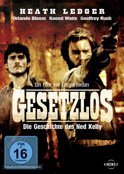 Ned Kelly - German Movie Cover