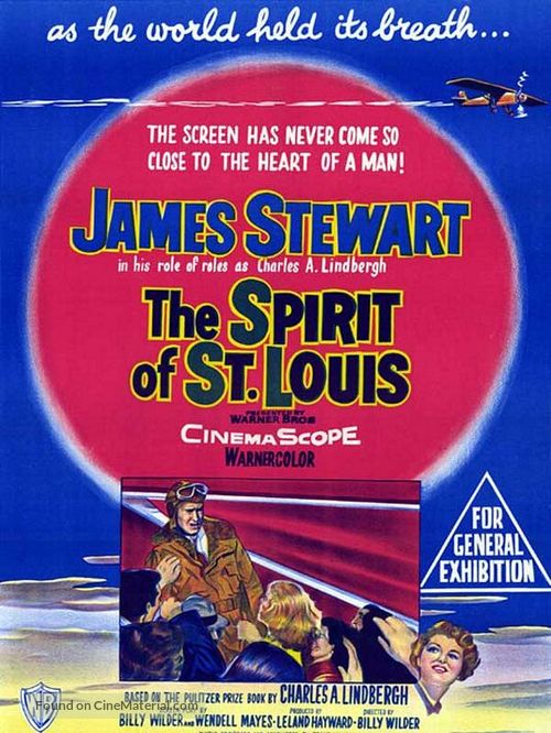 The Spirit of St. Louis - Australian Movie Poster