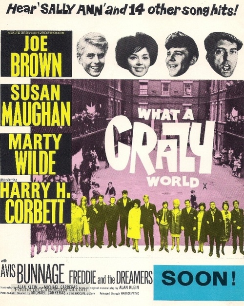 What a Crazy World - British Movie Poster