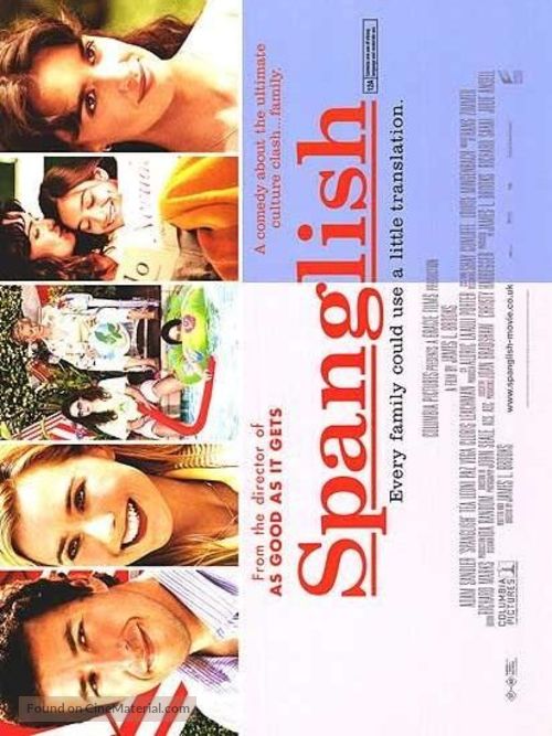 Spanglish - British Movie Poster