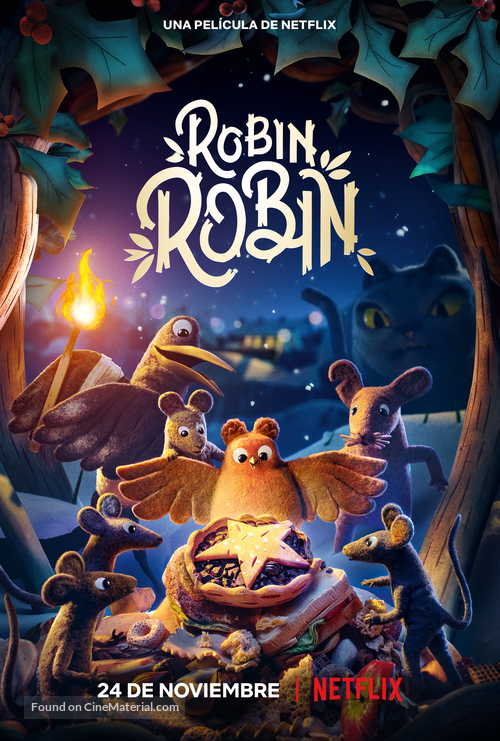 Robin Robin - Mexican Movie Poster