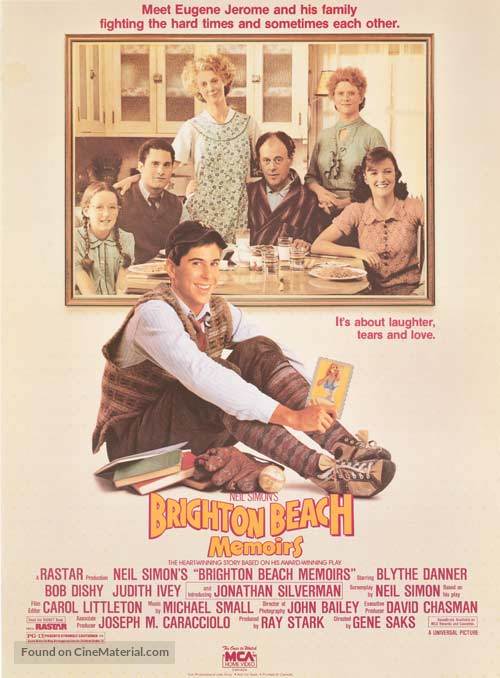 Brighton Beach Memoirs - Movie Poster