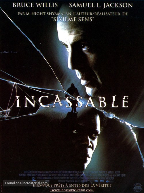 Unbreakable - French Movie Poster
