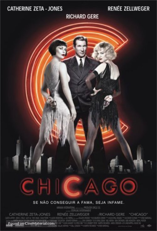 Chicago - Brazilian Theatrical movie poster