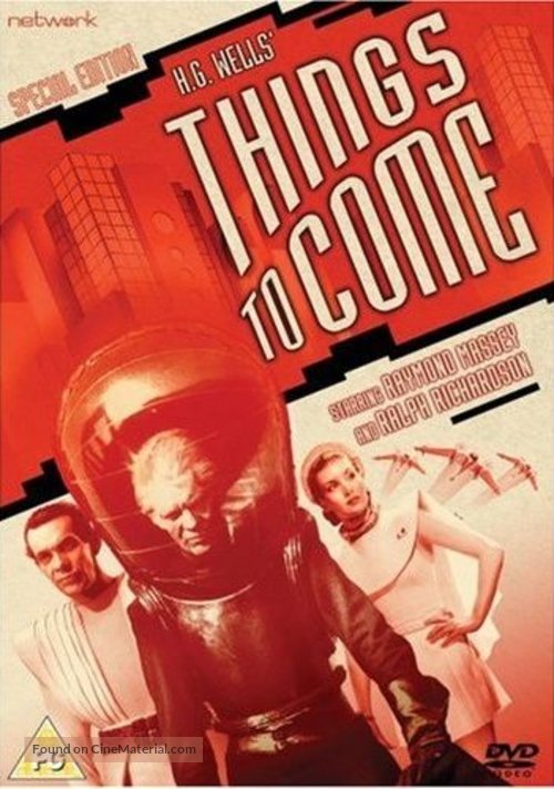 Things to Come - British DVD movie cover