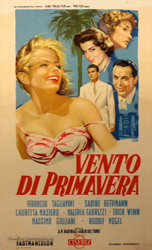 Vento di primavera - Italian Movie Poster