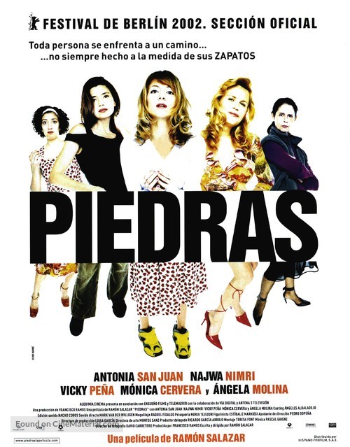 Piedras - Spanish Movie Poster