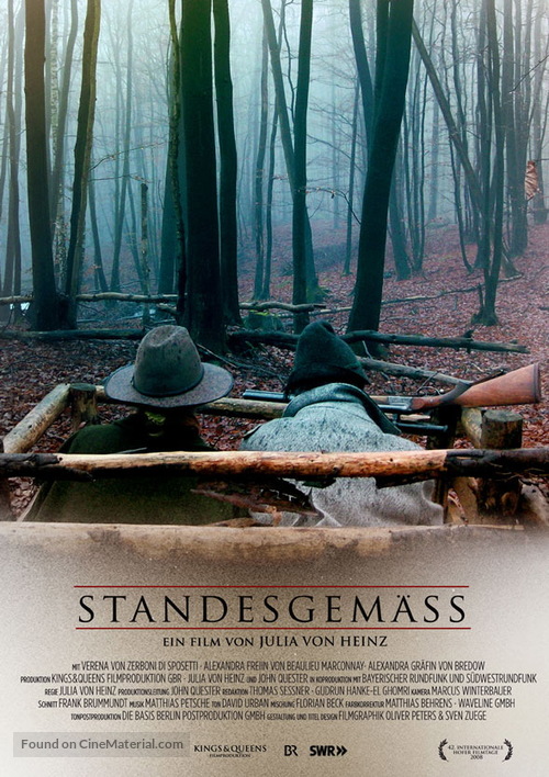 Standesgem&auml;&szlig; - German Movie Poster