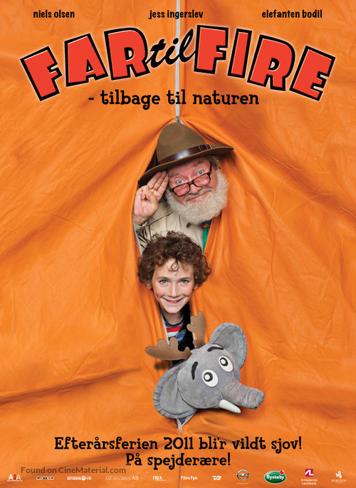 Far til fire - tilbage til naturen - Danish Movie Poster