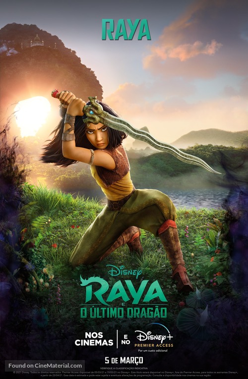 Raya and the Last Dragon - Brazilian Movie Poster