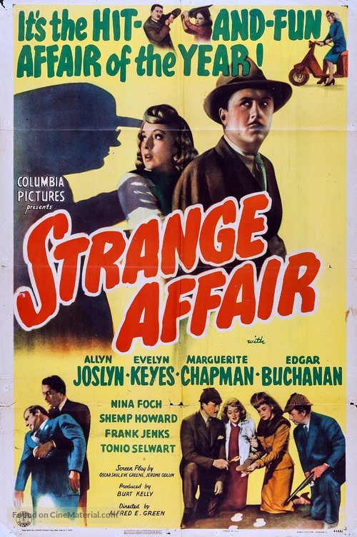 Strange Affair - Movie Poster