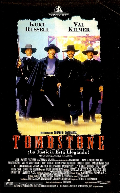 Tombstone - Argentinian Movie Poster