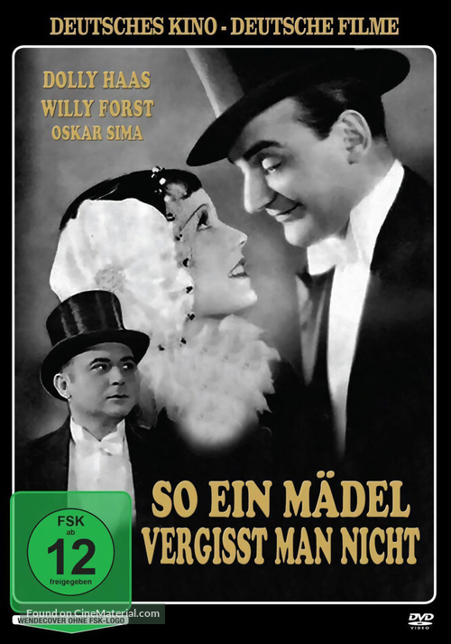 So ein M&auml;del vergi&szlig;t man nicht - German Movie Cover