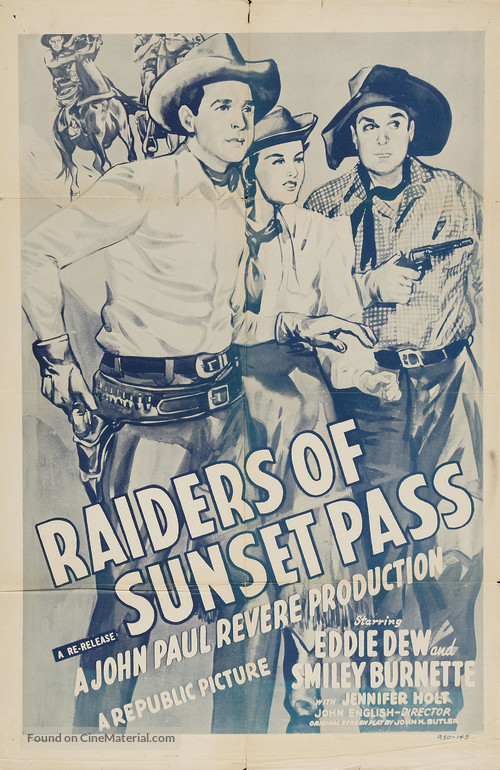 Raiders of Sunset Pass - Movie Poster