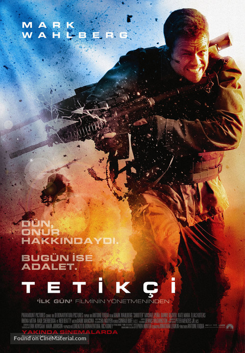 Shooter - Turkish Movie Poster