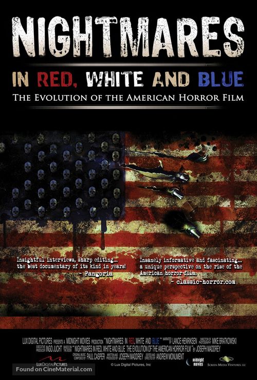 Nightmares in Red, White and Blue - Movie Poster
