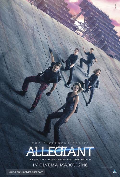 The Divergent Series: Allegiant - South African Movie Poster