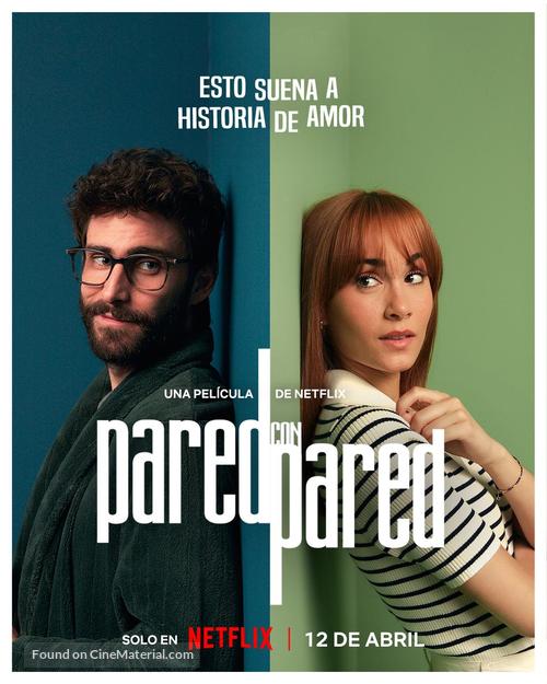 Pared con pared - Spanish Movie Poster