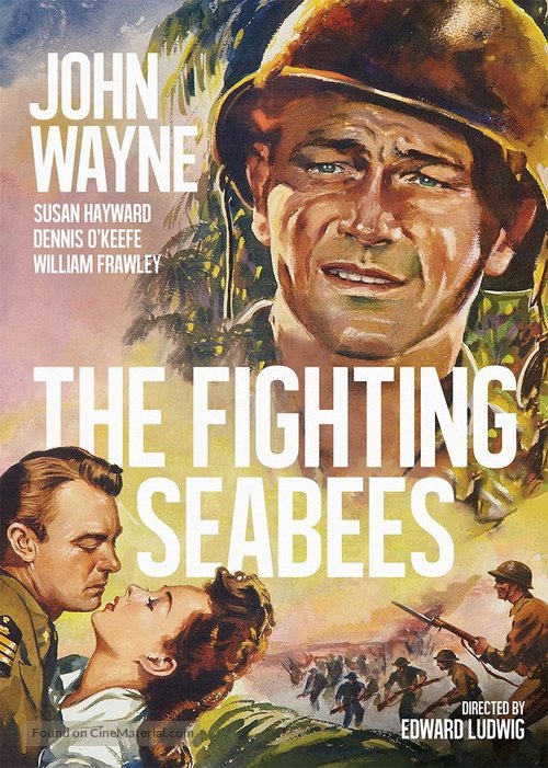 The Fighting Seabees - DVD movie cover