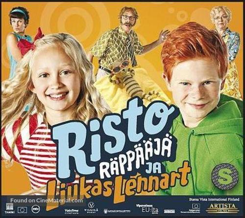 Risto R&auml;pp&auml;&auml;j&auml; ja liukas Lennart - Finnish Movie Poster