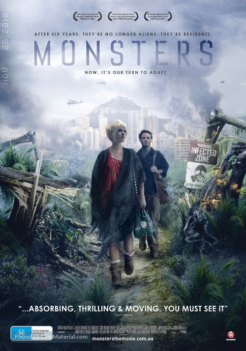 Monsters - Australian Movie Poster