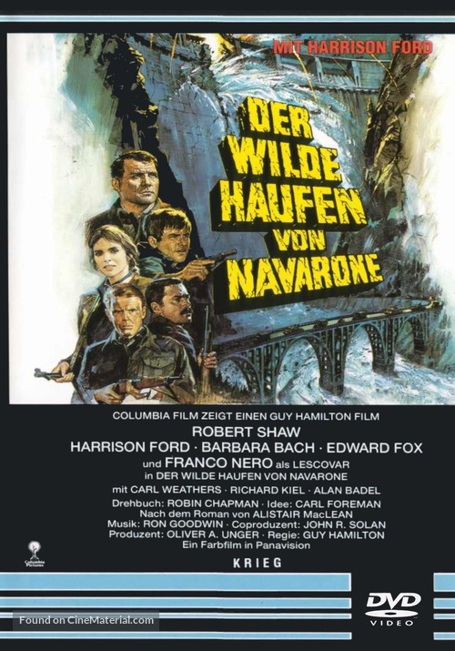 Force 10 From Navarone - German DVD movie cover