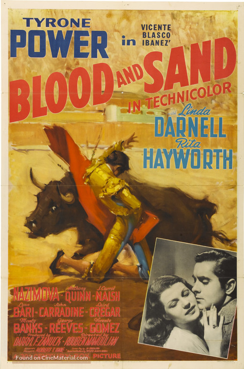 Blood and Sand - Movie Poster