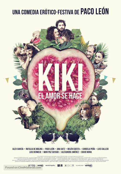 Kiki, el amor se hace - Spanish Movie Poster