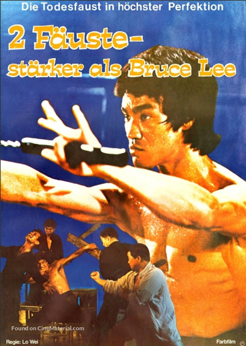New Fist Of Fury - German Movie Poster