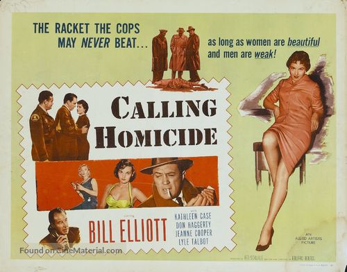 Calling Homicide - Movie Poster